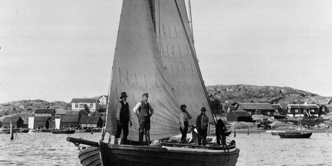 Bilden är tagen av Hedda Ekman på Donsö ungefär vid sekelskiftet.