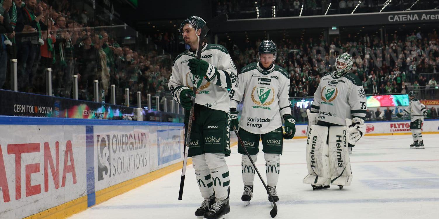 Säsongen är över för Färjestad. Rögle vann SM-kvartsfinalen med 4–0 i matcher.