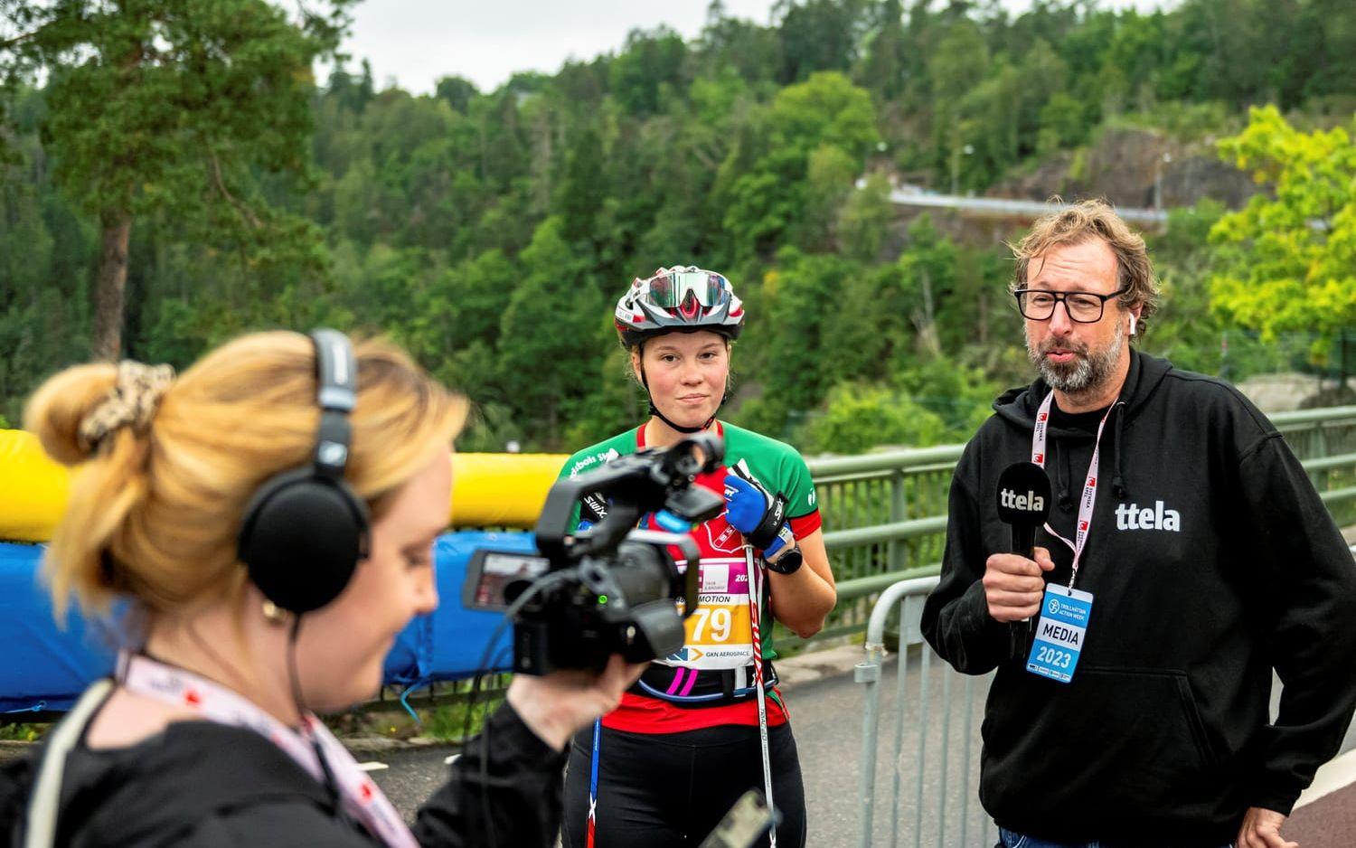 Motionärerna tog sig an Alliansloppet under lördagsförmiddagen. 