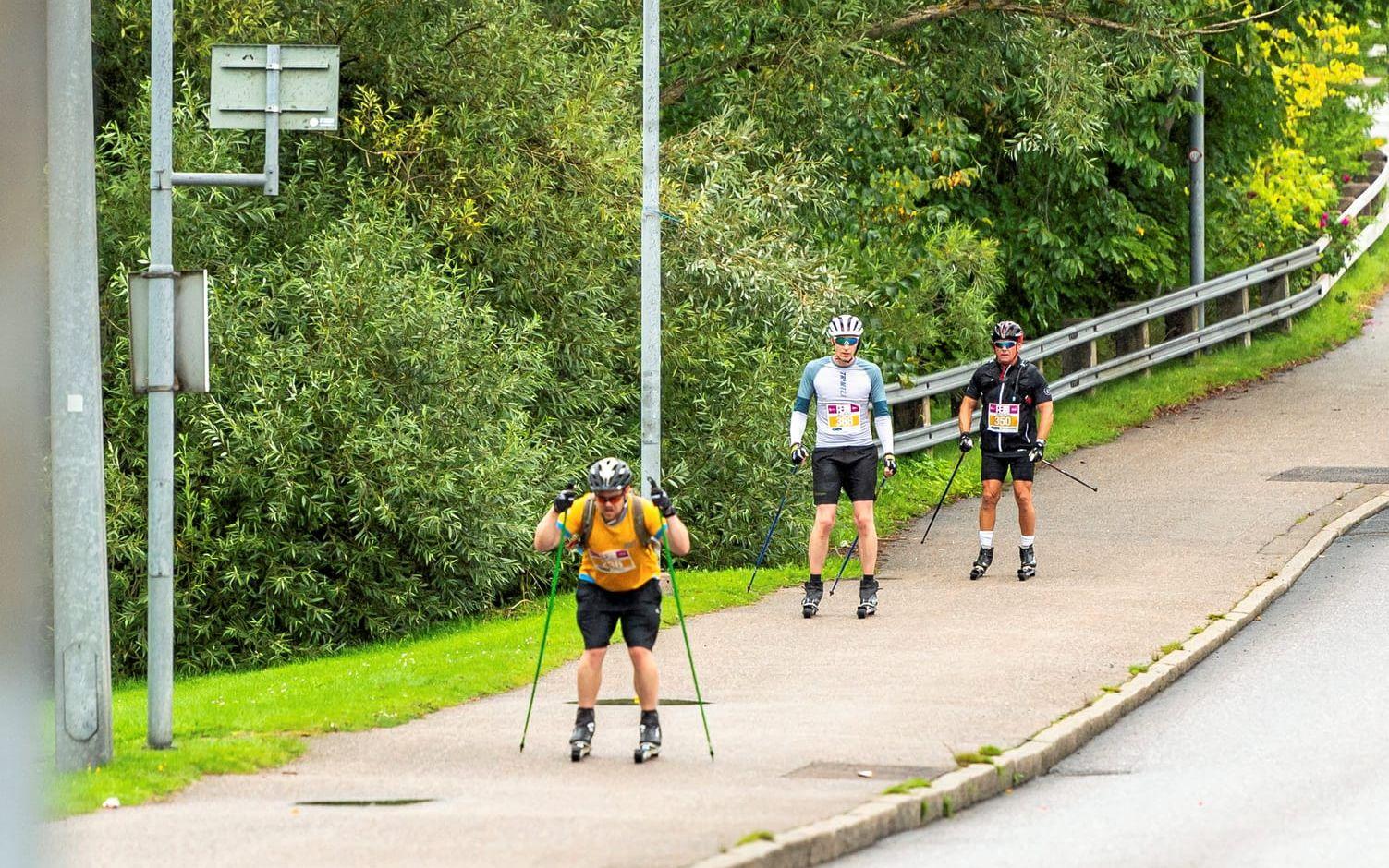 Motionärerna tog sig an Alliansloppet under lördagsförmiddagen. 