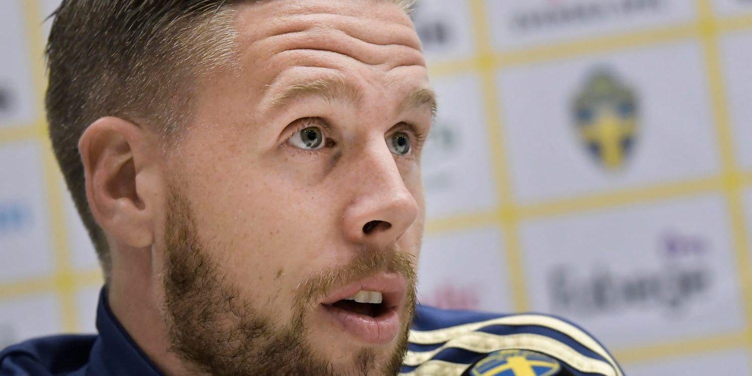 Pontus Jansson blir borta från spel i tre veckor på grund av skada. Arkivbild.