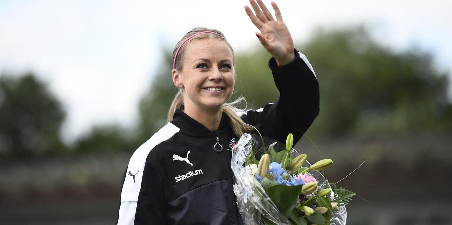 Landslagsstjärnan Amanda Ilestedt spelar för Bayern München nästa säsong. Arkivbild.