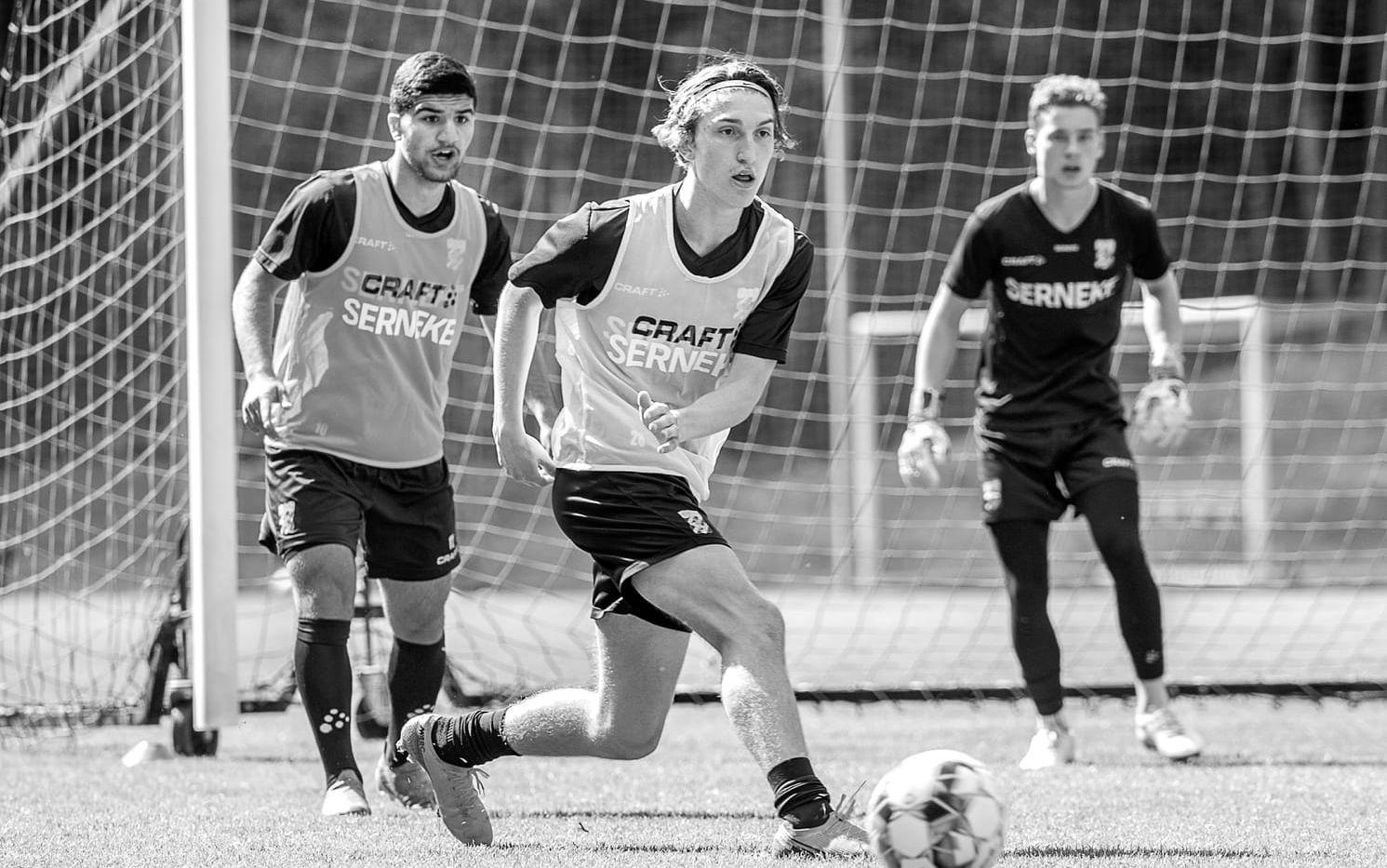 SPORT. Hugo Engström tränar med IFK Göteborg.