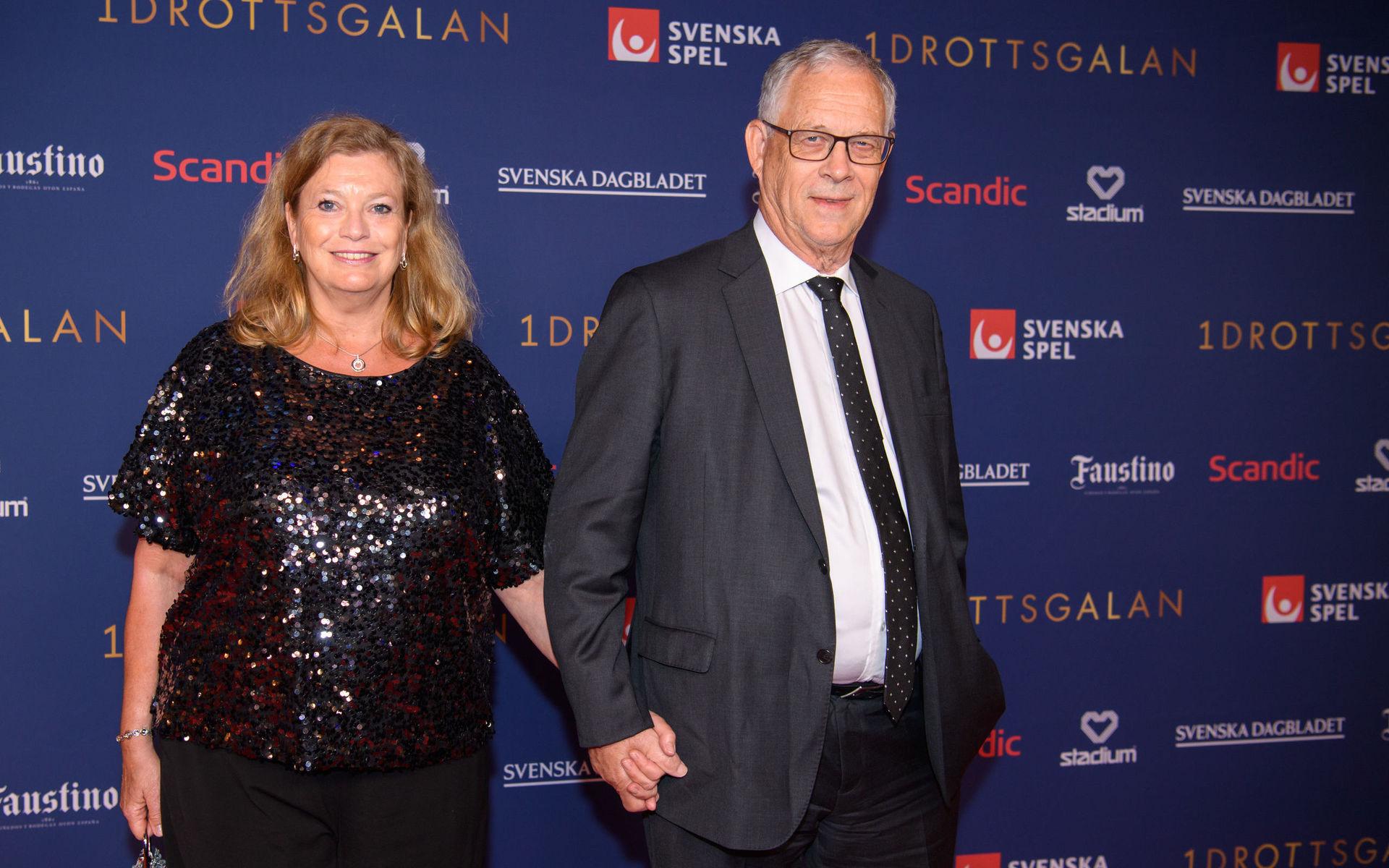 Lars Lagerbäck med sällskap.