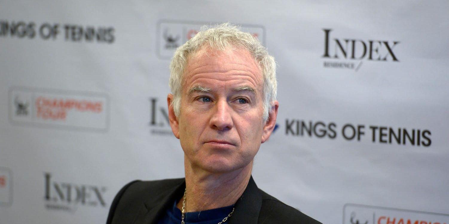 John McEnroe. Arkivbild.