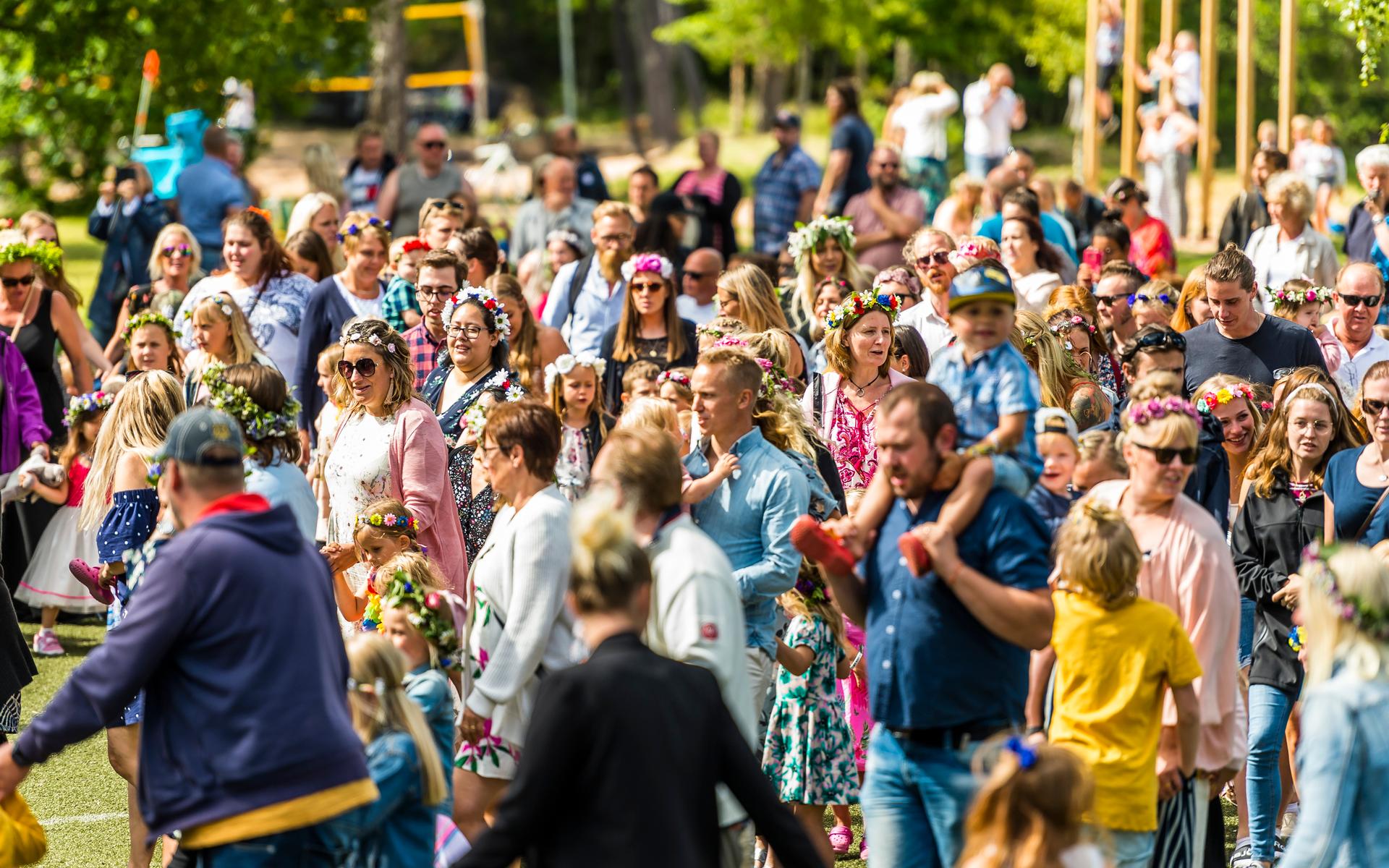 Midsommar 2019. Midsommarfirande på Ursand Camping, Vänersborg.