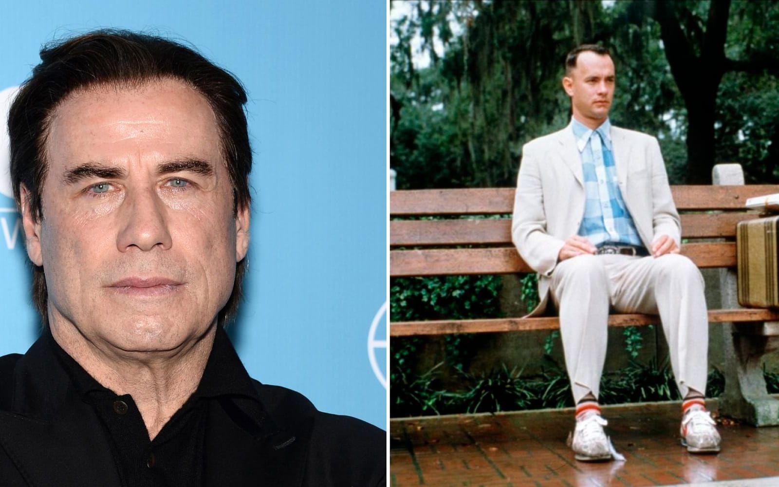 John Travolta har i sin tur erkänt att han har fått gräma sig över beslutet att tacka nej till rollen som <strong>Forrest Gump</strong> i filmen med samma namn. Tom Hanks kunde tacka och ta emot rollen som gav honom en Oscar för bästa huvudroll 1994. Foto: TT