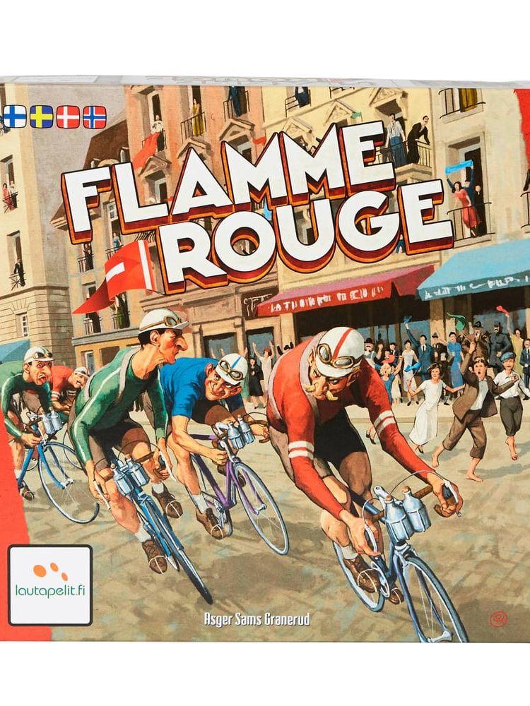 FEM FYRAR. Flamme rouge. BÄST I TEST. "Rafflande cykellopp"