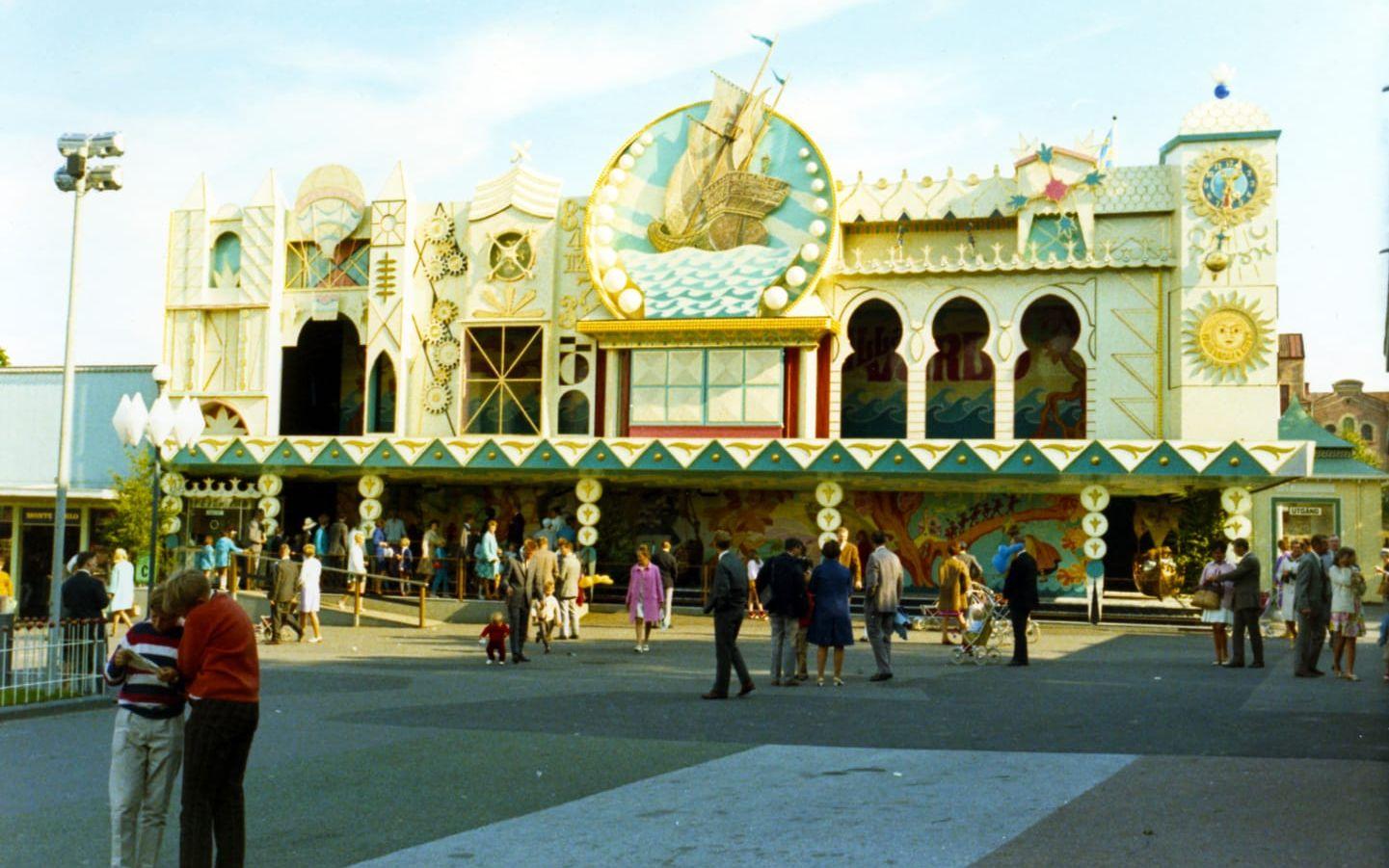 Liseberg i går och i dag. 