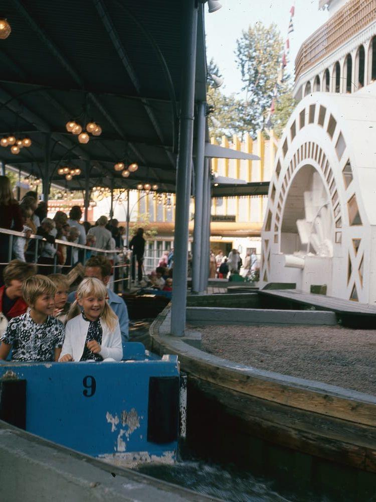 Liseberg i går och i dag. 