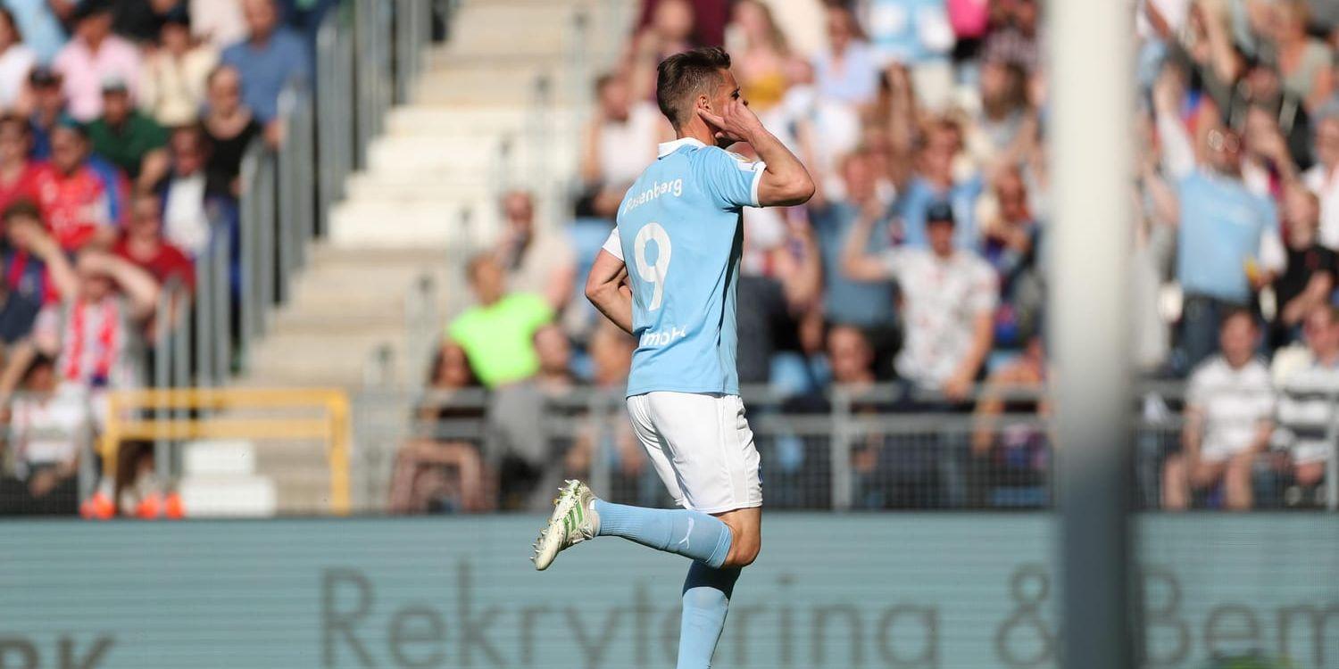 Markus Rosenberg frälste Malmö FF i Skånederbyt mot Helsingborg.