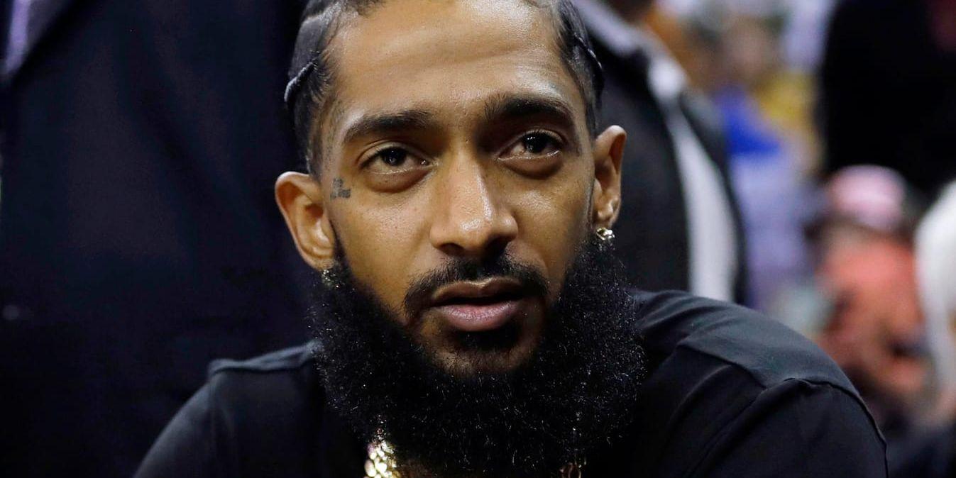 Nipsey Hussle. Arkivbild.