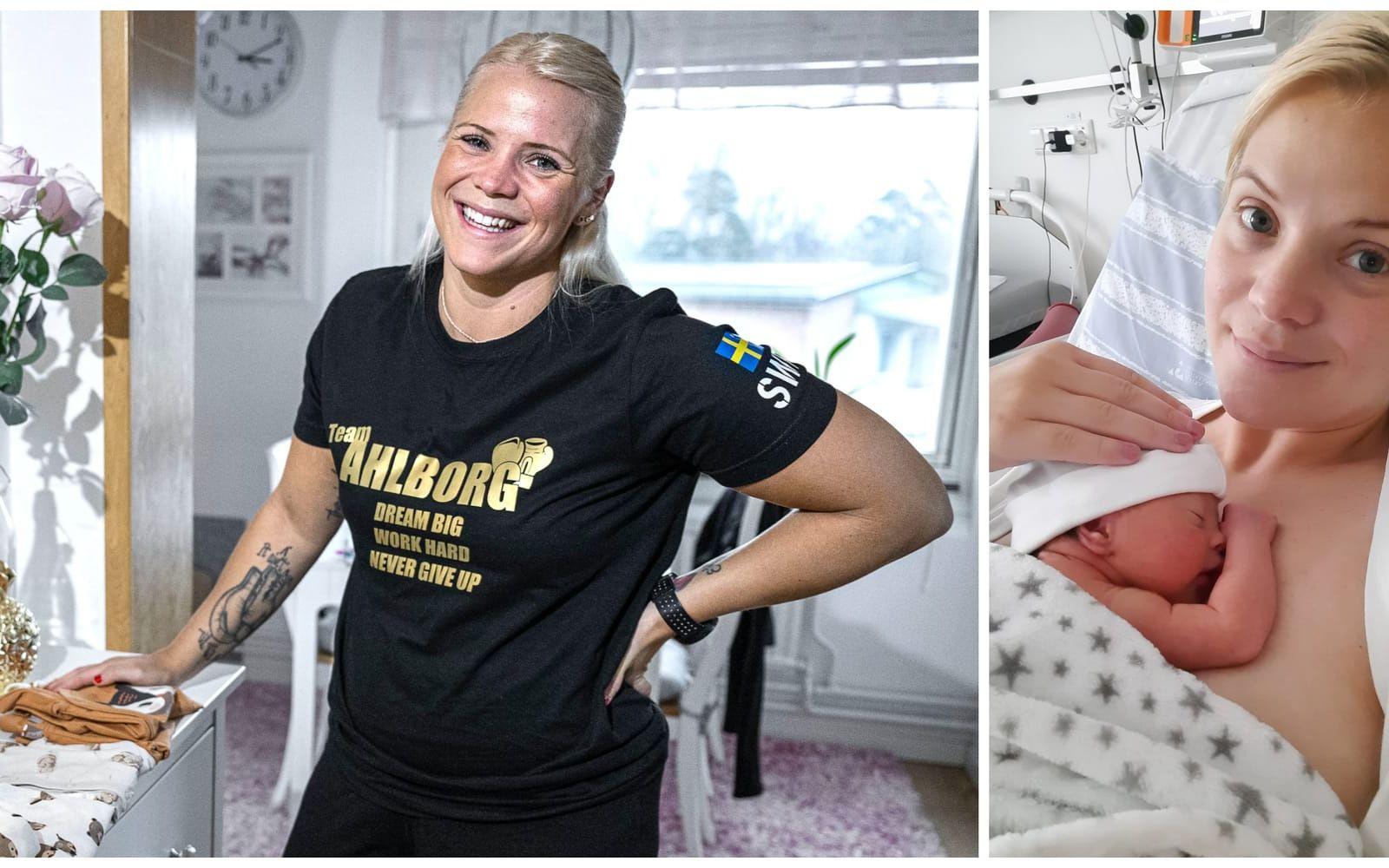 Boxningsstjärnan Marianne Ahlborg har blivit mamma för första gången. Dottern Julia föddes den 16 juni vilket var sex veckor tidigare än beräknat.