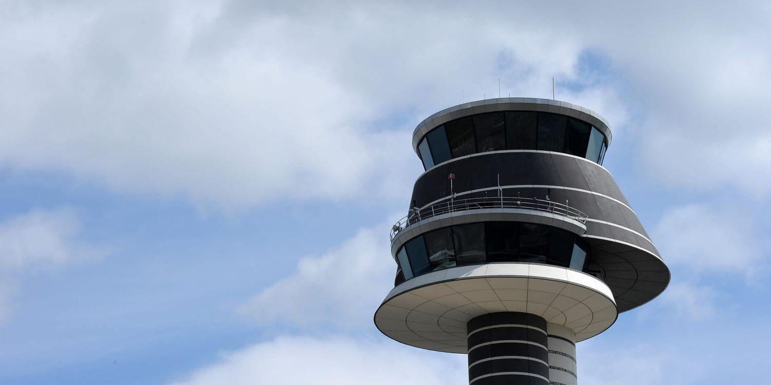 Flygledningstornet på Arlanda flygplats. Arkivbild.